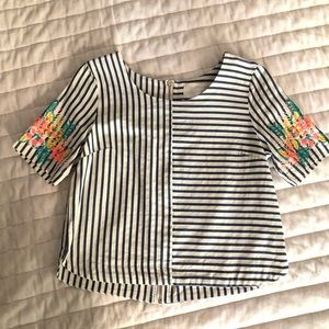Anthropologie stripped top